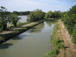 La Garonne et le canal