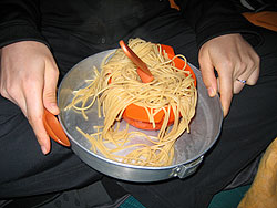 La plâtrée de spaghettis