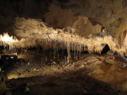 Grottes de Thouzon - macaronis